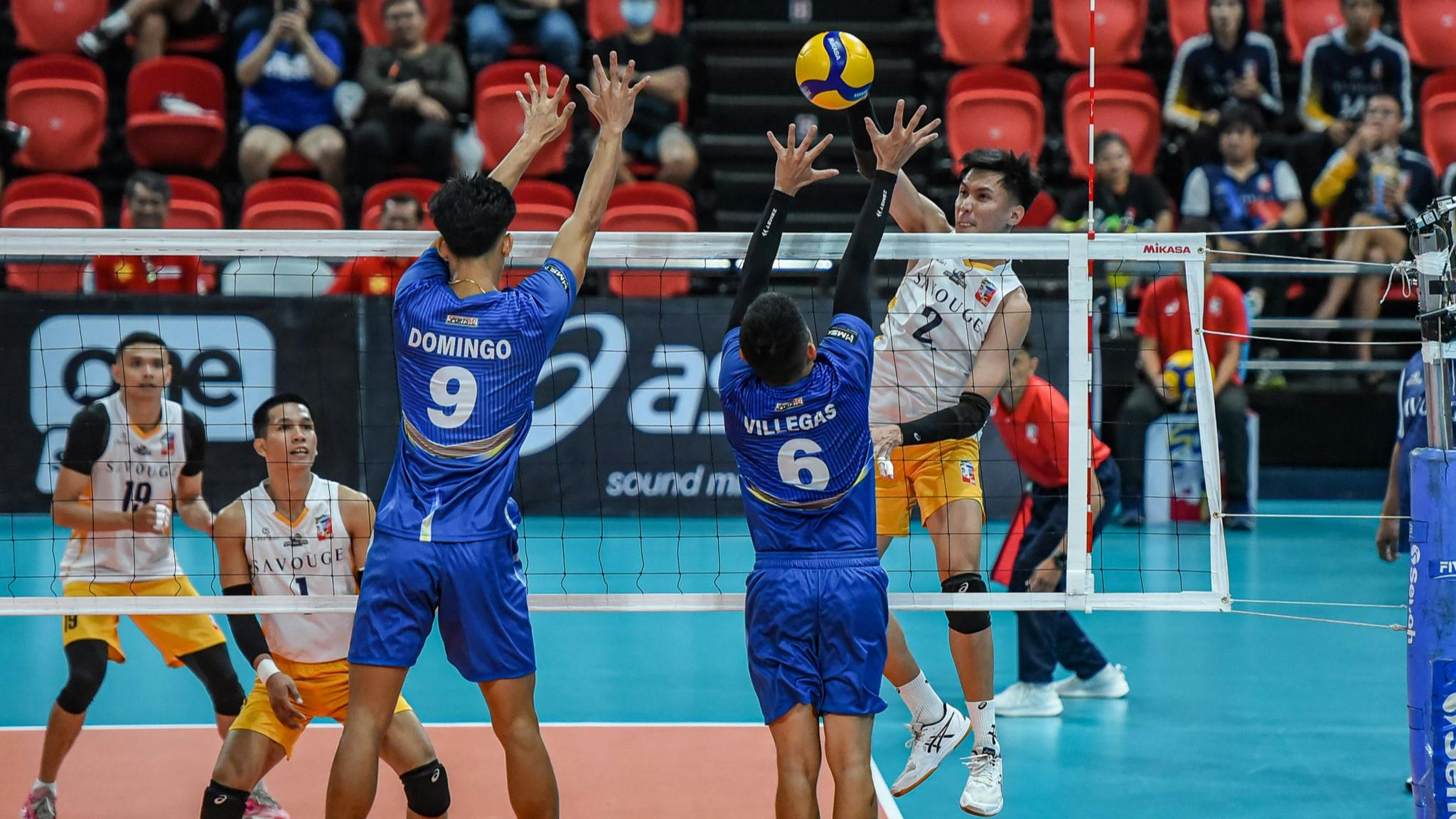 Spikers’ Turf: Lorenz Señoron, Savouge Aesthetics regain footing to eliminate Air Force